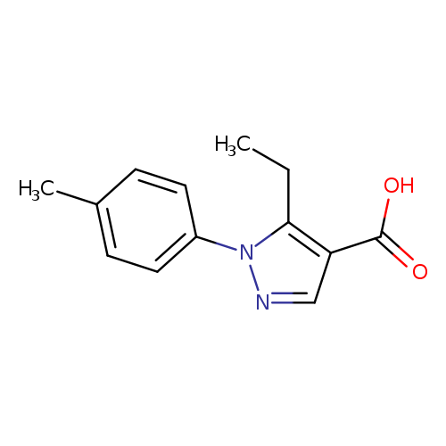 5-ETHYL-1-(4-METHYLPHENYL)-1H-PYRAZOLE-4-CARBOXYLIC ACID