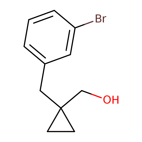{1-[(3-bromophenyl)methyl]cyclopropyl}methanol