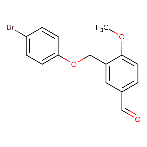 3-[(4-Bromophenoxy)methyl]-4-methoxybenzaldehyde