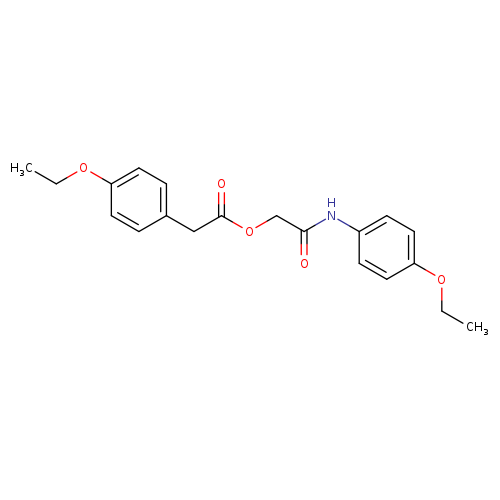 [(4-ethoxyphenyl)carbamoyl]methyl 2-(4-ethoxyphenyl)acetate