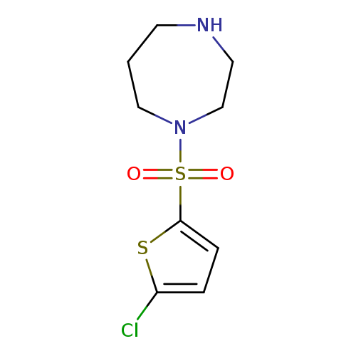 1-[(5-chlorothiophen-2-yl)sulfonyl]-1,4-diazepane