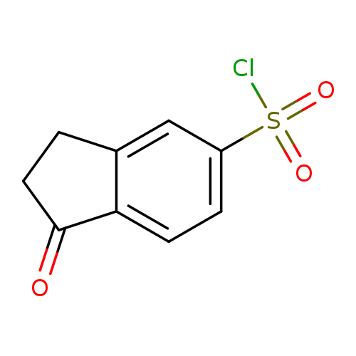 1-oxo-2,3-dihydro-1H-indene-5-sulfonyl chloride