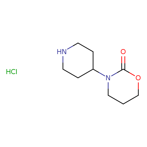 3-(Piperidin-4-yl)-1,3-oxazinan-2-one hydrochloride
