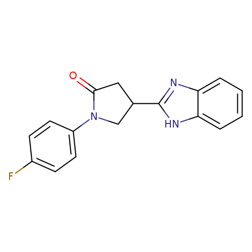 4-(1H-1,3-benzodiazol-2-yl)-1-(4-fluorophenyl)pyrrolidin-2-one