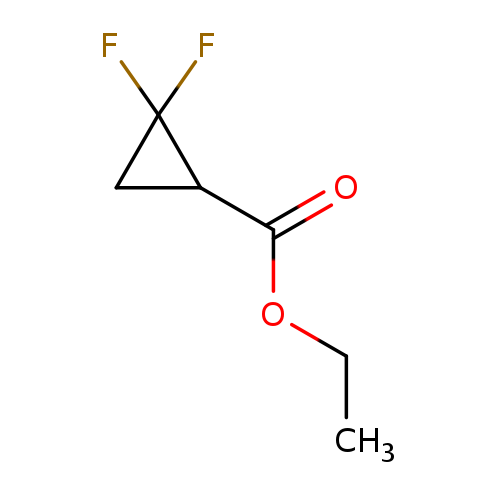 Cyclopropanecarboxylic acid, 2,2-difluoro-, ethyl ester (9CI)