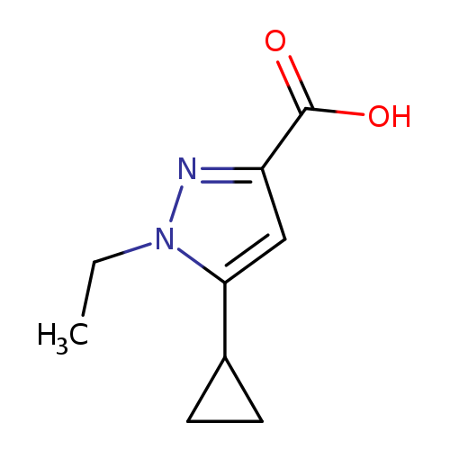 5-cyclopropyl-1-ethyl-1H-pyrazole-3-carboxylic acid