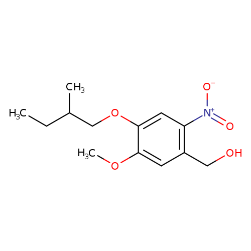 [5-methoxy-4-(2-methylbutoxy)-2-nitrophenyl]methanol