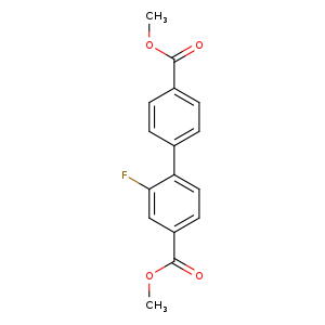 methyl 3-fluoro-4-[4-(methoxycarbonyl)phenyl]benzoate