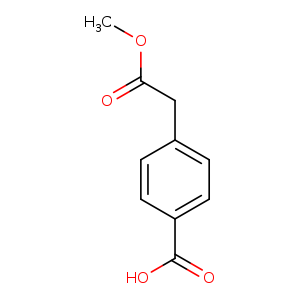BENZENEACETIC ACID, 4-CARBOXY-, A-METHYL ESTER