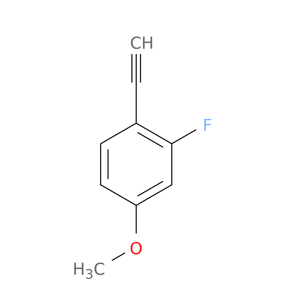 1-ETHYNYL-2-FLUORO-4-METHOXYBENZENE