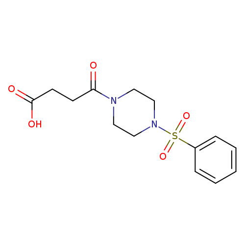 4-Oxo-4-[4-(phenylsulfonyl)piperazin-1-yl]butanoic acid