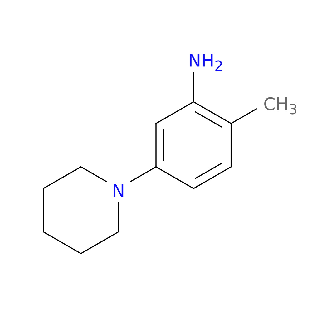 2-methyl-5-(piperidin-1-yl)aniline