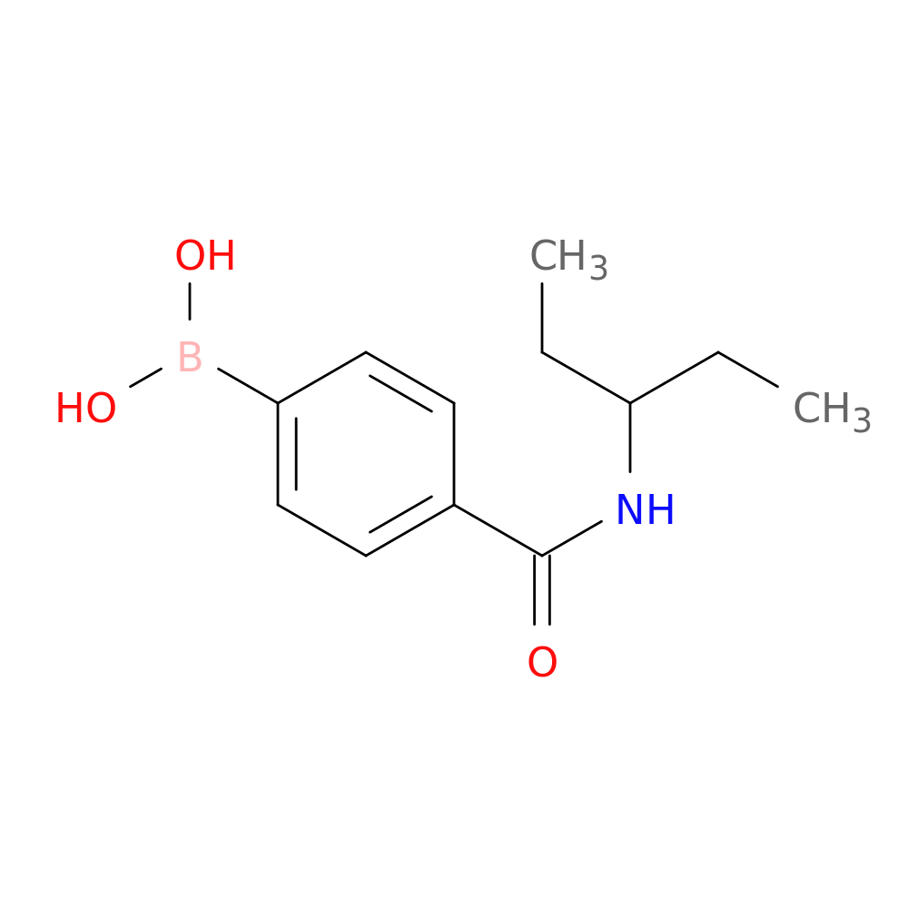(4-(pentan-3-ylcarbamoyl)phenyl)boronic acid