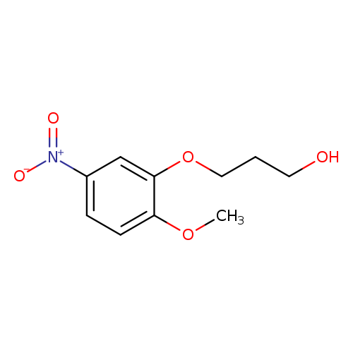 3-(2-methoxy-5-nitrophenoxy)propan-1-ol