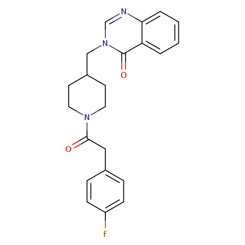 3-({1-[2-(4-fluorophenyl)acetyl]piperidin-4-yl}methyl)-3,4-dihydroquinazolin-4-one