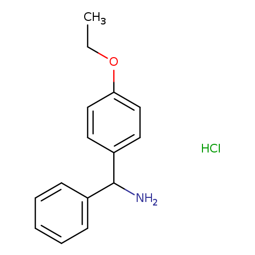 (4-ethoxyphenyl)(phenyl)methanamine hydrochloride