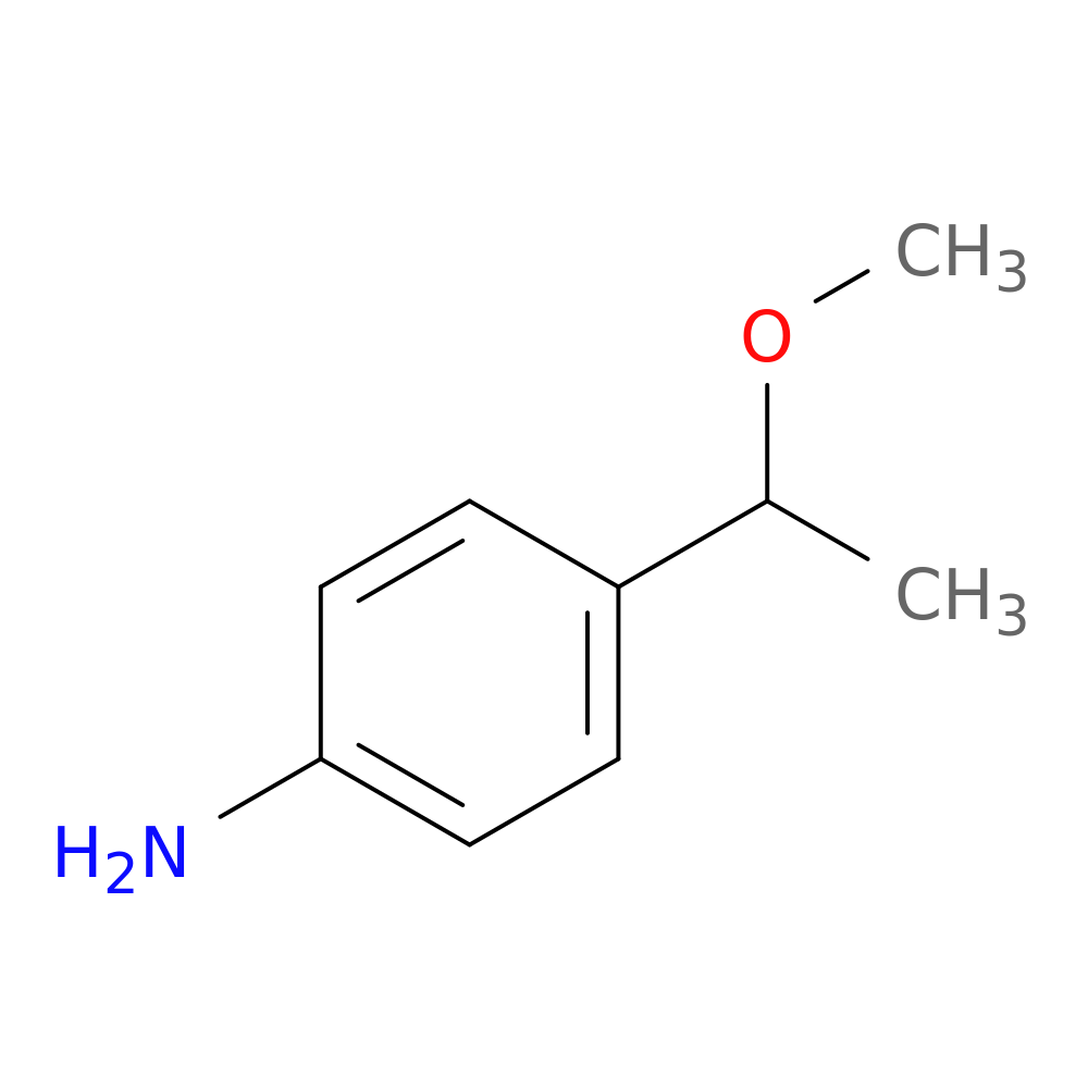 4-(1-methoxyethyl)aniline