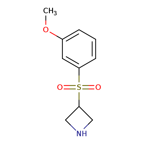 3-[(3-Methoxyphenyl)sulfonyl]azetidine