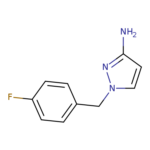 1-[(4-fluorophenyl)methyl]-1H-pyrazol-3-amine
