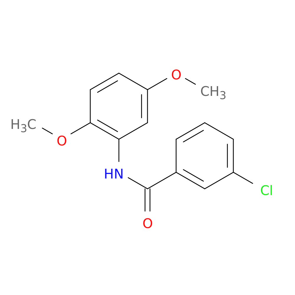 3-Chloro-n-(2,5-dimethoxyphenyl)benzamide