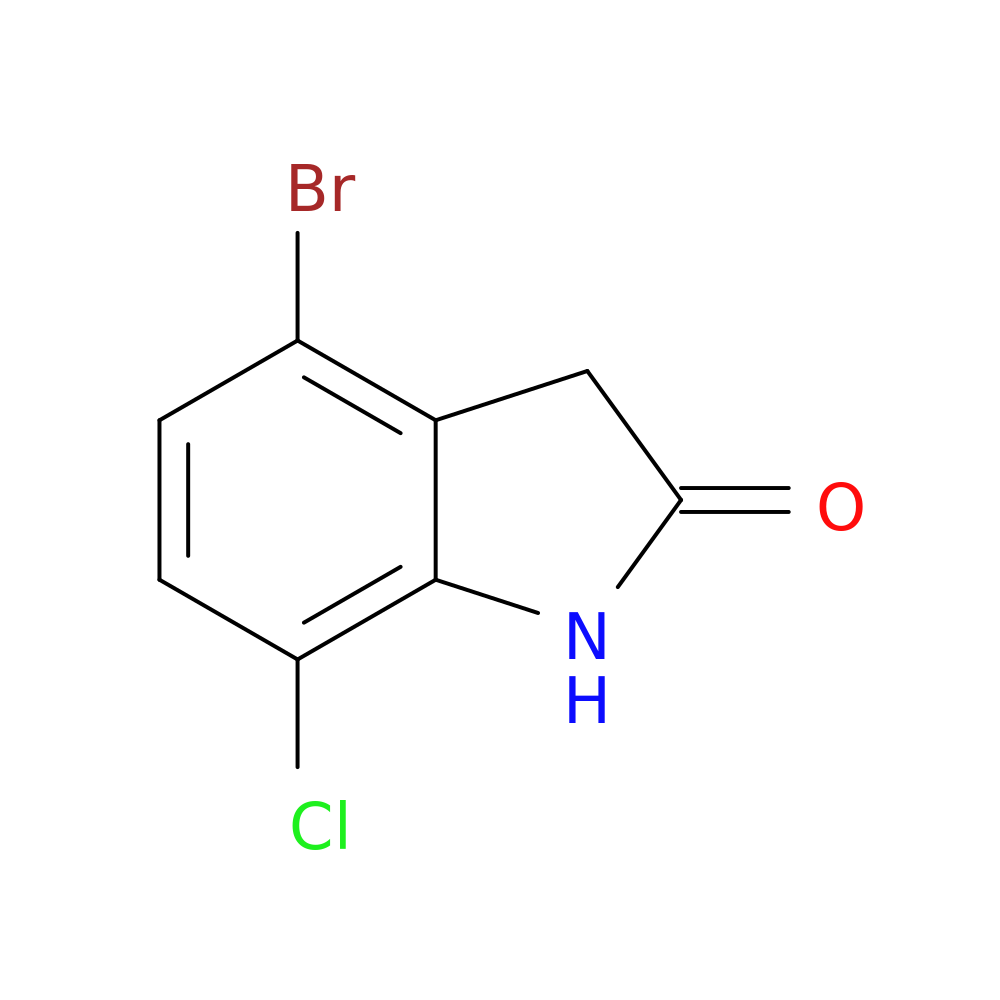 4-bromo-7-chloro-2,3-dihydro-1H-indol-2-one