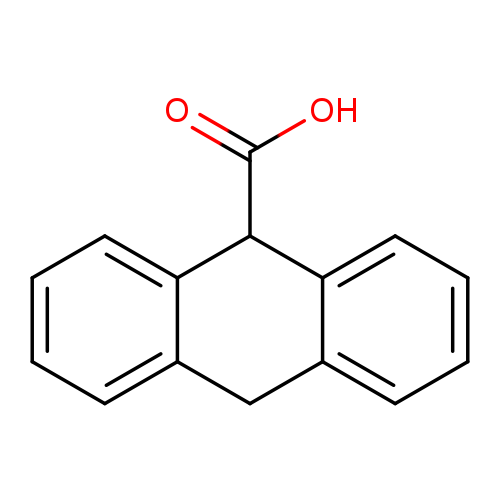 9-Anthracenecarboxylic acid, 9,10-dihydro-