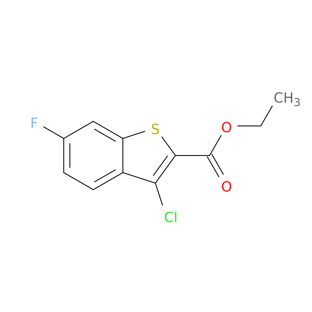 ethyl 3-chloro-6-fluoro-1-benzothiophene-2-carboxylate