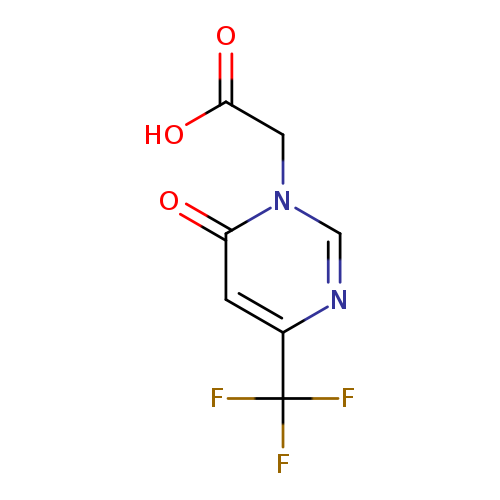 2-(6-Oxo-4-(trifluoromethyl)pyrimidin-1(6h)-yl)acetic acid