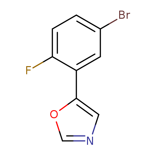 5-(5-Bromo-2-fluorophenyl)oxazole