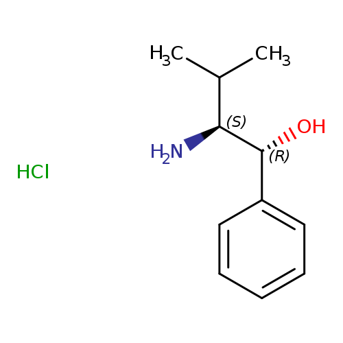 (1R,2S)-2-amino-3-methyl-1-phenylbutan-1-ol hydrochloride