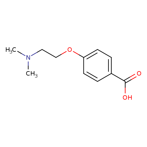 Benzoic acid, 4-[2-(dimethylamino)ethoxy]-