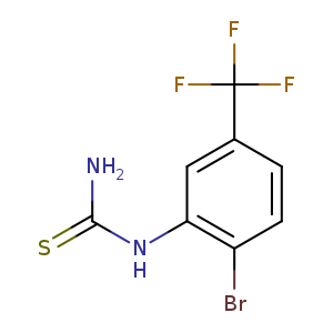 1-(2-Bromo-5-(trifluoromethyl)phenyl)thiourea