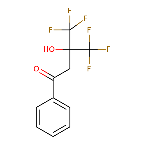 4,4,4-Trifluoro-3-hydroxy-3-(trifluoromethyl)butyrophenone