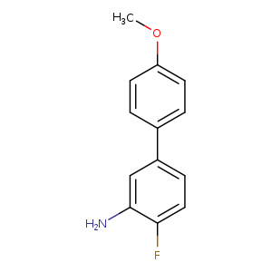 [1,1'-Biphenyl]-3-aMine, 4-fluoro-4'-Methoxy-