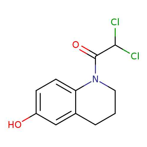 2,2-Dichloro-1-(6-hydroxy-3,4-dihydroquinolin-1(2H)-yl)ethanone