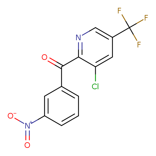 3-chloro-2-(3-nitrobenzoyl)-5-(trifluoromethyl)pyridine