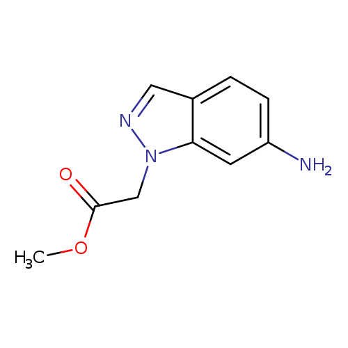 methyl 2-(6-amino-1H-indazol-1-yl)acetate
