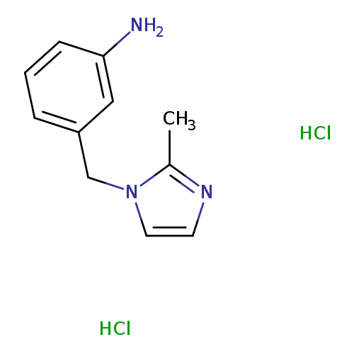 3-[(2-methyl-1H-imidazol-1-yl)methyl]aniline dihydrochloride