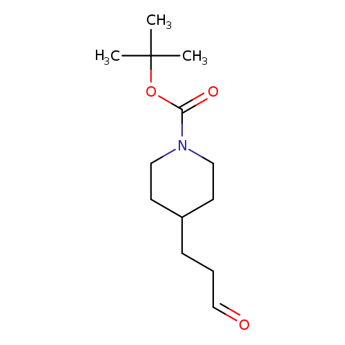 1-Piperidinecarboxylic acid, 4-(3-oxopropyl)-, 1,1-dimethylethyl ester