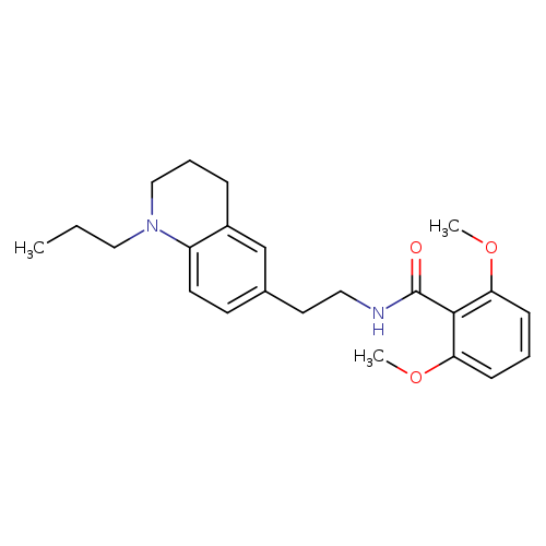 2,6-dimethoxy-N-[2-(1-propyl-1,2,3,4-tetrahydroquinolin-6-yl)ethyl]benzamide