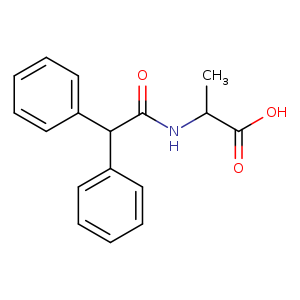 2-(2,2-Diphenylacetamido)propanoic acid