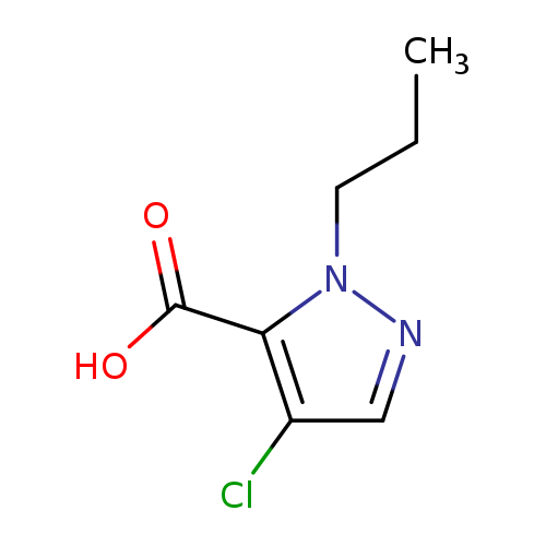 4-Chloro-1-propyl-1H-pyrazole-5-carboxylic acid