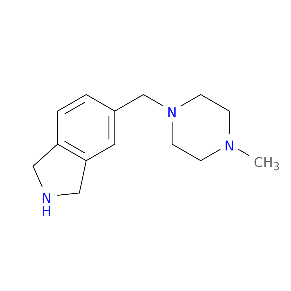 5-((4-Methylpiperazin-1-yl)methyl)isoindoline