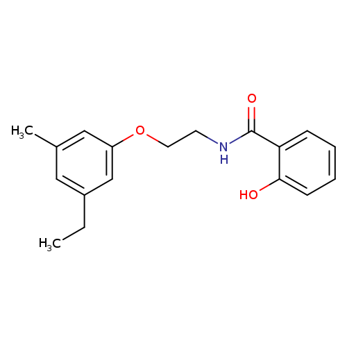 N-[2-(3-Ethyl-5-methylphenoxy)ethyl]-2-hydroxybenzamide