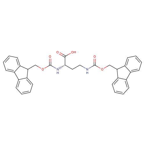 Butanoic acid, 2,4-bis[[(9H-fluoren-9-ylmethoxy)carbonyl]amino]-, (2S)-