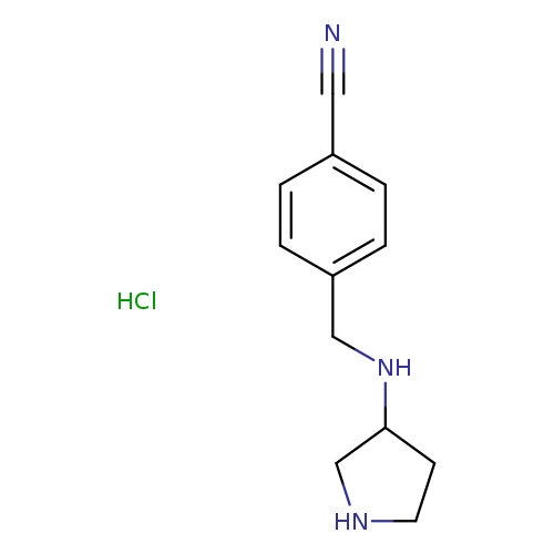 4-(Pyrrolidin-3-ylaminomethyl)-benzonitrile hydrochloride