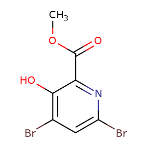 4,6-Dibromo-3-hydroxypyridine-2-carboxylic acid methyl ester