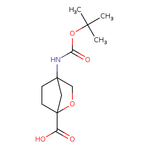 4-((tert-Butoxycarbonyl)amino)-2-oxabicyclo[2.2.1]heptane-1-carboxylic acid