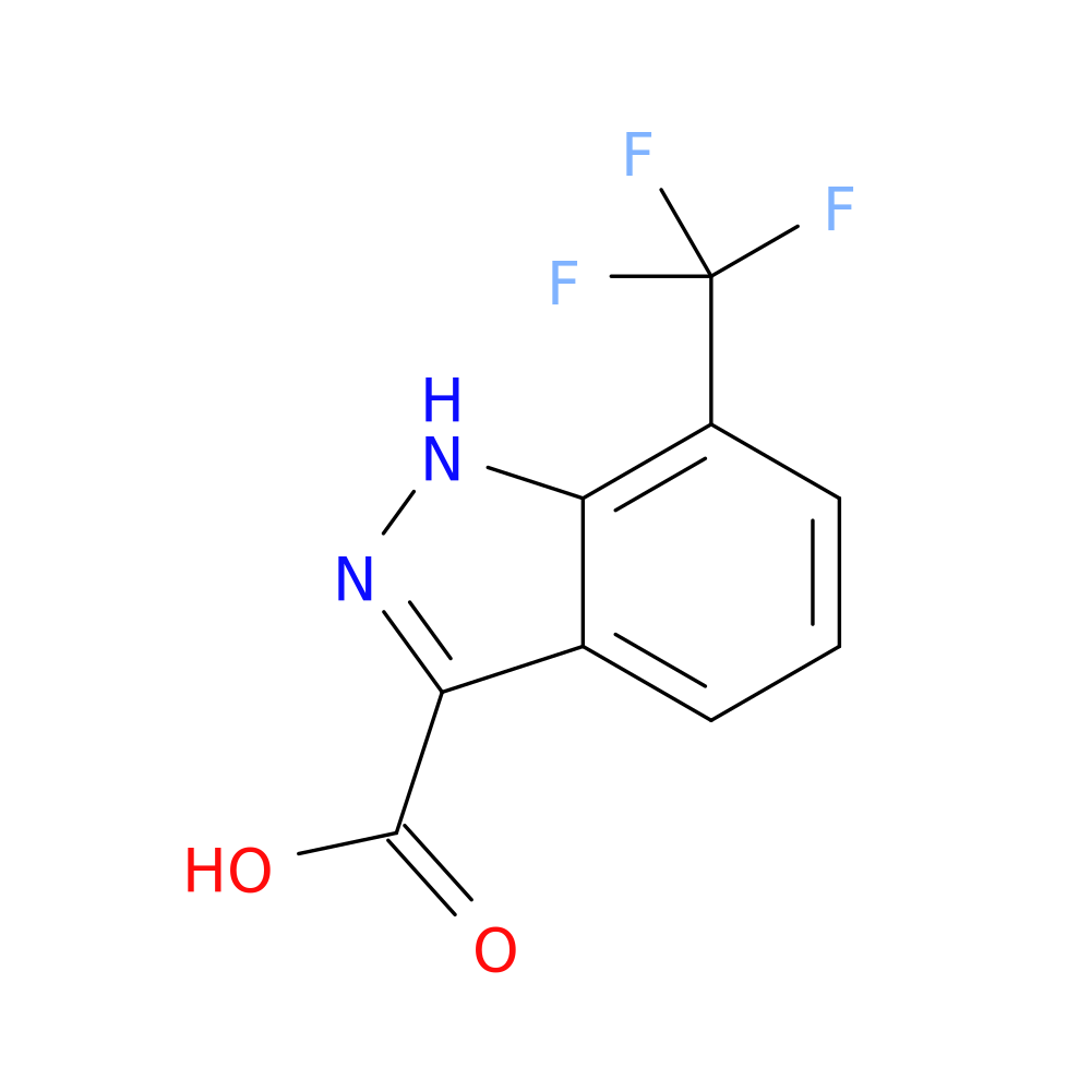 7-(trifluoromethyl)-1H-indazole-3-carboxylic acid