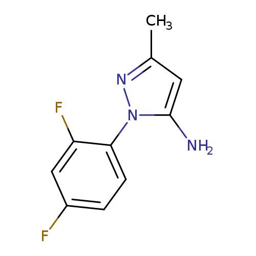 1-(2,4-difluorophenyl)-3-methyl-1H-pyrazol-5-amine